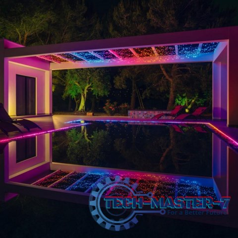 Inteligentne lampki choinkowe Strings 400 LED RGB+W łańcuch 32m Inteligentne lampki choinkowe Strings 400 LED RGB+W łańcuch 32m