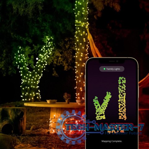 Inteligentne lampki choinkowe Strings 400 LED RGB+W łańcuch 32m Inteligentne lampki choinkowe Strings 400 LED RGB+W łańcuch 32m