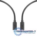 Kabel USB C-USB C 1m 100W 5Gbps USB 3.1 czarny