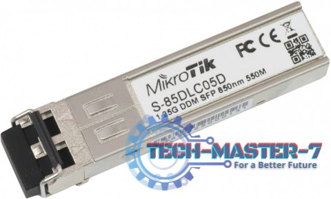 Moduł SFP 1.25G LC MM 550m DDM S-85DLC05D Moduł SFP 1.25G LC MM 550m DDM S-85DLC05D