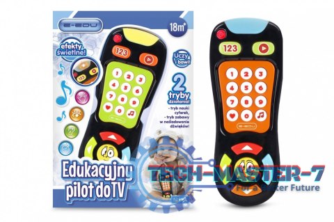Pilot do TV edukacyjny E-Edu czarny Pilot do TV edukacyjny E-Edu czarny