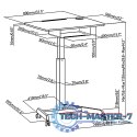 Biurko stolik pod laptopa regulacja wysokości MC-903B Biurko stolik pod laptopa regulacja wysokości MC-903B