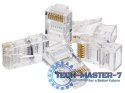Wtyk RJ45 UTP kat.5e (op. 100 szt) Wtyk RJ45 UTP kat.5e (op. 100 szt)