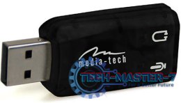 Karta dźwiękowa MEDIA-TECH Virtu 5.1 USB MT5101