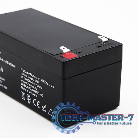 Akumulator AGM | 12V | 3.3Ah | max. 49.5A Akumulator AGM | 12V | 3.3Ah | max. 49.5A