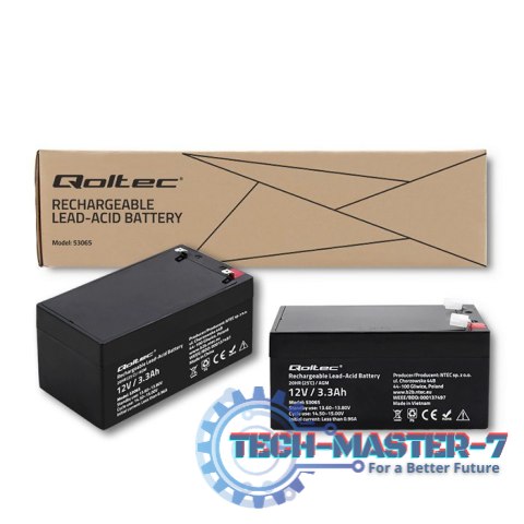 Akumulator AGM | 12V | 3.3Ah | max. 49.5A Akumulator AGM | 12V | 3.3Ah | max. 49.5A