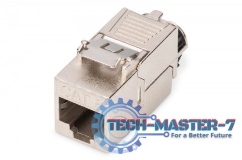 Moduł Keystone RJ45 (8P8C) kat. 8.1 STP, ekranowany, beznarzędziowy, stalowy Moduł Keystone RJ45 (8P8C) kat. 8.1 STP, ekranowany, beznarzędziowy, stalowy