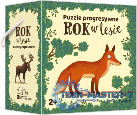 Puzzle progresywne Rok w lesie Puzzle progresywne Rok w lesie