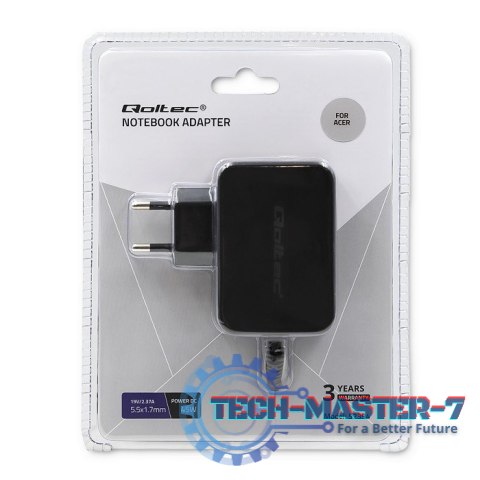 Zasilacz do Acer 45W | 19V | 2.37A | 5.5*1.7 Zasilacz do Acer 45W | 19V | 2.37A | 5.5*1.7