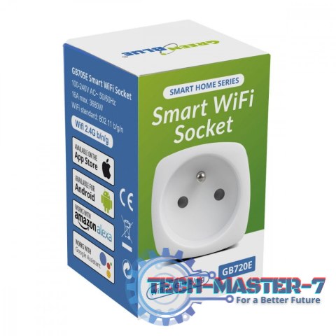 Zdalnie sterowane gniazdko WiFi GB720E Zdalnie sterowane gniazdko WiFi GB720E