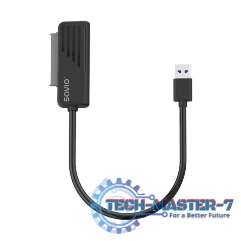 Adapter SATA żeński - USB 3.0 męski do dysków 2,5, AK-38 Adapter SATA żeński - USB 3.0 męski do dysków 2,5, AK-38