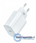 Ładowarka sieciowa USB C 20W Power Delivery biała