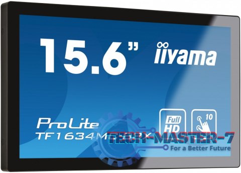 Monitor 15.6 cala TF1634MC-B8X IPS,poj.10pkt.450cd,IP65,7H,HDMI,DP Monitor 15.6 cala TF1634MC-B8X IPS,poj.10pkt.450cd,IP65,7H,HDMI,DP