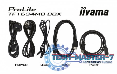 Monitor 15.6 cala TF1634MC-B8X IPS,poj.10pkt.450cd,IP65,7H,HDMI,DP Monitor 15.6 cala TF1634MC-B8X IPS,poj.10pkt.450cd,IP65,7H,HDMI,DP