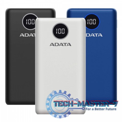 Powerbank P20000QCD 20000mAh Biały QC/PD Powerbank P20000QCD 20000mAh Biały QC/PD