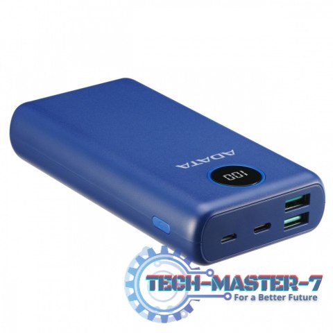 Powerbank P20000QCD 20000mAh Niebieski QC/PD Powerbank P20000QCD 20000mAh Niebieski QC/PD