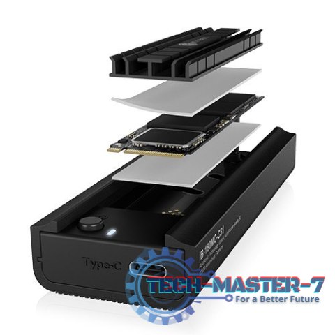 Stacja dokująca IB-180MC-C31 M.2 NVMe&SATA Docking, USB 3.2 (Gen2) Type-C, Aluminium Stacja dokująca IB-180MC-C31 M.2 NVMe&SATA Docking, USB 3.2 (Gen2) Type-C, Aluminium