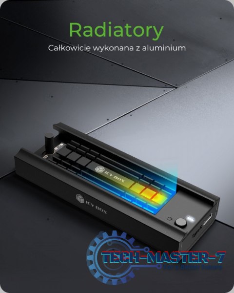 Stacja dokująca IB-180MC-C31 M.2 NVMe&SATA Docking, USB 3.2 (Gen2) Type-C, Aluminium Stacja dokująca IB-180MC-C31 M.2 NVMe&SATA Docking, USB 3.2 (Gen2) Type-C, Aluminium