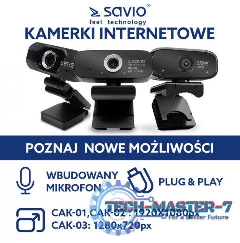 Kamera internetowa USB Full HD, CAK-01 Kamera internetowa USB Full HD, CAK-01
