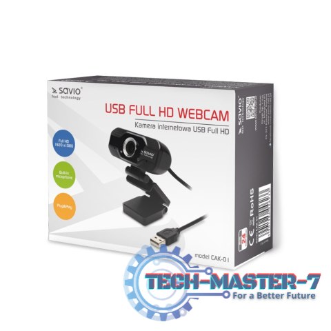 Kamera internetowa USB Full HD, CAK-01 Kamera internetowa USB Full HD, CAK-01