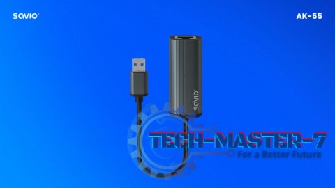 Adapter USB-A 3.1 Gen 1 do RJ-45 gigabit Ethernet, AK-55 Adapter USB-A 3.1 Gen 1 do RJ-45 gigabit Ethernet, AK-55