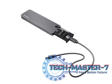 Kieszeń zewnętrzna SSD Rhino M.2 NVME USB-C 3.1 Gen 2 aluminium Kieszeń zewnętrzna SSD Rhino M.2 NVME USB-C 3.1 Gen 2 aluminium