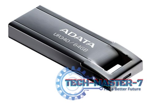 Pendrive UR340 64GB USB3.2 Gen1 Czarny Pendrive UR340 64GB USB3.2 Gen1 Czarny
