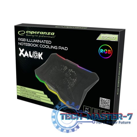 Podstawka chłodząca gaming RGB Xalok Podstawka chłodząca gaming RGB Xalok