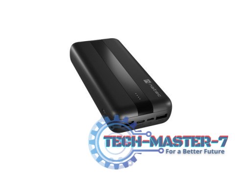 Powerbank Trevi 20000mAh 2x USB-A + USB-C Czarny Powerbank Trevi 20000mAh 2x USB-A + USB-C Czarny
