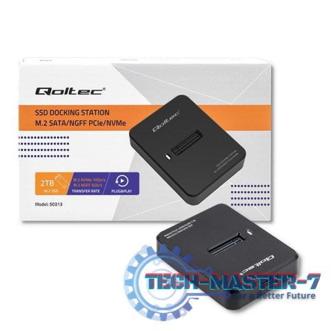 Stacja dokująca dysków SSD M.2 SATA / PCIe | NGFF / NVMe | USB 3.1 Stacja dokująca dysków SSD M.2 SATA / PCIe | NGFF / NVMe | USB 3.1
