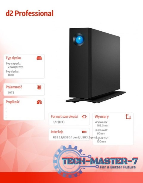 Dysk twardy d2 Professional 3,5 10TB Dysk twardy d2 Professional 3,5 10TB