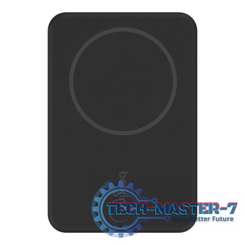 Magnetyczny Power Bank ze standem Czarny Magnetyczny Power Bank ze standem Czarny