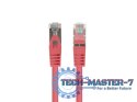 Patchcord kat.6 FTP 1M 10-pack fluke passed czerwony Patchcord kat.6 FTP 1M 10-pack fluke passed czerwony