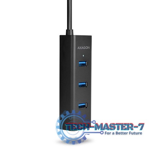 HUE-S2B Hub 4-portowy USB 3.2 Gen 1 charging hub, 30cm kabel, microUSB dodatkowe zasilanie HUE-S2B Hub 4-portowy USB 3.2 Gen 1 charging hub, 30cm kabel, microUSB dodatkowe zasilanie