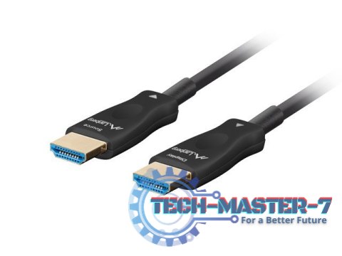 Kabel HDMI M/M v2.1 50M 8K czarny optyczny AOC Kabel HDMI M/M v2.1 50M 8K czarny optyczny AOC