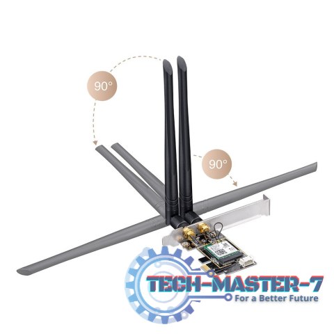 Karta sieciowa WE3000 WiFi AX5400 PCI-E Karta sieciowa WE3000 WiFi AX5400 PCI-E