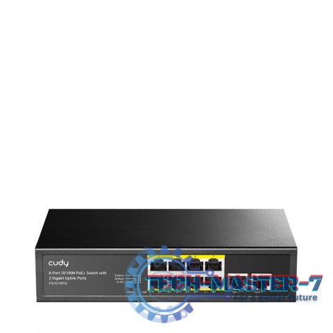 Przełącznik FS1010PG 8xFE PoE+ 120W 2xGigabit Uplink Przełącznik FS1010PG 8xFE PoE+ 120W 2xGigabit Uplink