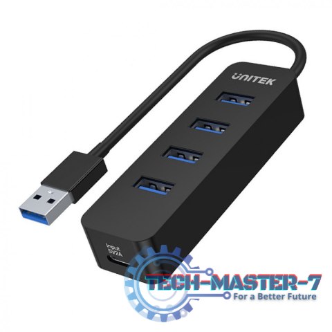 Hub USB-A; 4x USB-A 3.1; Aktywny; 10W; H1117A Hub USB-A; 4x USB-A 3.1; Aktywny; 10W; H1117A