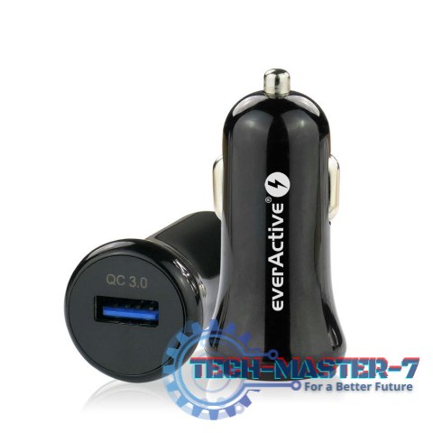 Ładowarka samochodowa CC-10 USB Quick Charger 3.0 18W Ładowarka samochodowa CC-10 USB Quick Charger 3.0 18W