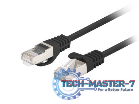 Patchcord kat.6 FTP 1m czarny 10-pak fluke passed Patchcord kat.6 FTP 1m czarny 10-pak fluke passed