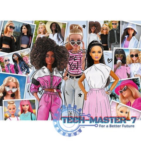 Puzzle 200 elementów W świecie Barbie Puzzle 200 elementów W świecie Barbie