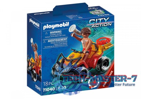 Zestaw z figurką City Action 71 040 Quad ratownika Zestaw z figurką City Action 71 040 Quad ratownika
