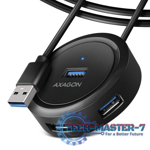 HUE-P1AL Hub 4-portowy USB 3.2 Gen 1 ROUND, micro USB, 1.2m USB-A kabel HUE-P1AL Hub 4-portowy USB 3.2 Gen 1 ROUND, micro USB, 1.2m USB-A kabel