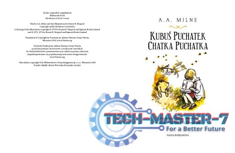 Książeczka Kubuś Puchatek. Chatka Puchatka Książeczka Kubuś Puchatek. Chatka Puchatka