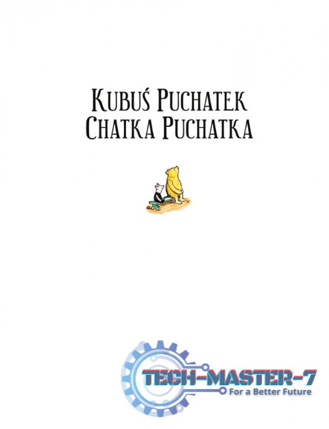 Książeczka Kubuś Puchatek. Chatka Puchatka Książeczka Kubuś Puchatek. Chatka Puchatka