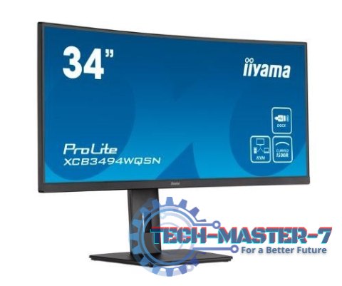Monitor 34 cale XCB3494WQSN-B5 VA,UWQHD,1500R,USB-cDock,KVM,HAS(150mm) Monitor 34 cale XCB3494WQSN-B5 VA,UWQHD,1500R,USB-cDock,KVM,HAS(150mm)