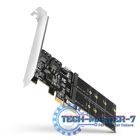 PCES-SA4M2 Kontroler PCIe 2x wewnętrzny port SATA 6G + 2x wewnętrzny port M.2 B-key SATA, SP & LP PCES-SA4M2 Kontroler PCIe 2x wewnętrzny port SATA 6G + 2x wewnętrzny port M.2 B-key SATA, SP & LP