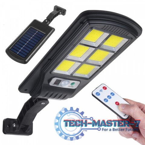 Solarna lampa uliczna LED z czujnikiem i pilotem MCE446 Solarna lampa uliczna LED z czujnikiem i pilotem MCE446