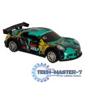 Samochód RC sportowy niebiesko zielony Samochód RC sportowy niebiesko zielony