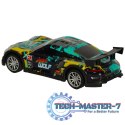 Samochód RC sportowy niebiesko zielony Samochód RC sportowy niebiesko zielony
